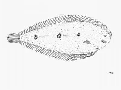 Cyclope sole (Pegusa triophthalma)